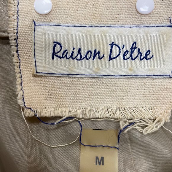 RAISON  D'ETRE  FRANCE  SOFT LEATHER LACKET S - Picture 3 of 4